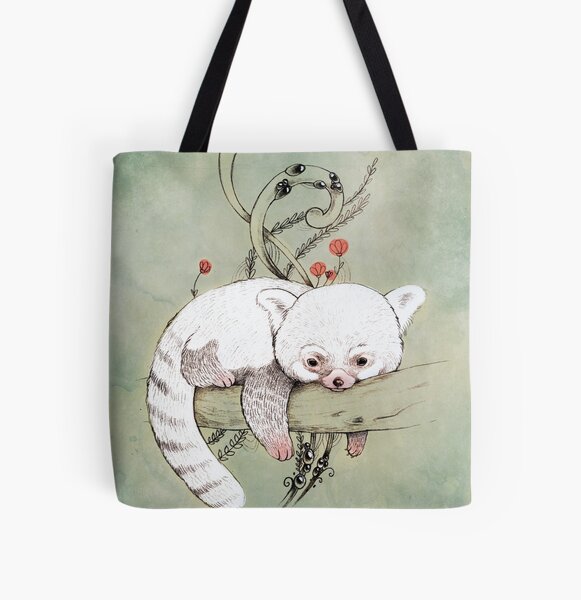 Red Panda! All Over Print Tote Bag
