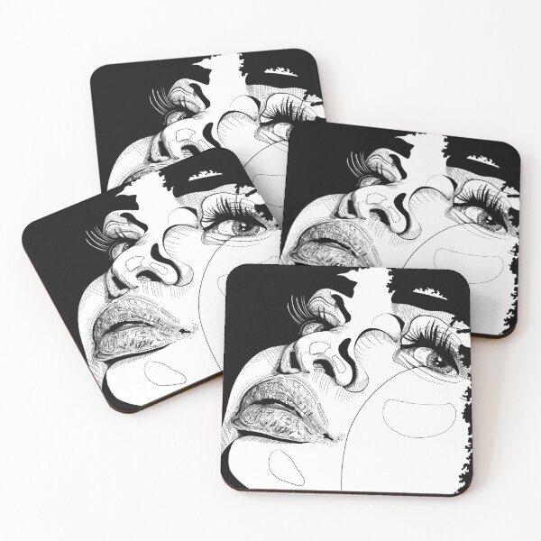 Item preview, Priya - Bold portrait designed and sold by Amanda Ozga.