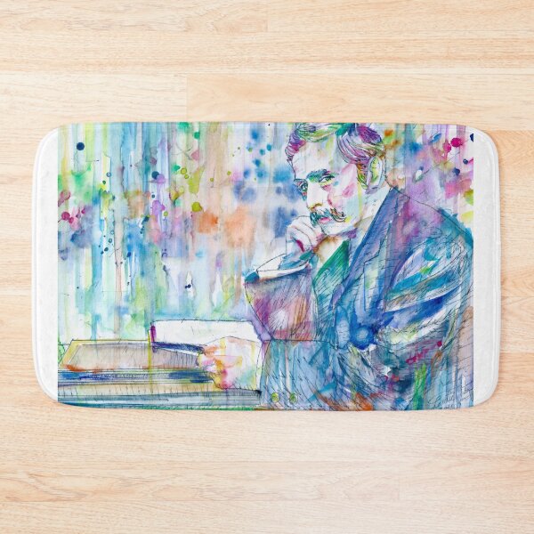 Item preview, H. G. WELLS in his studio - watercolor portrait designed and sold by lautir.
