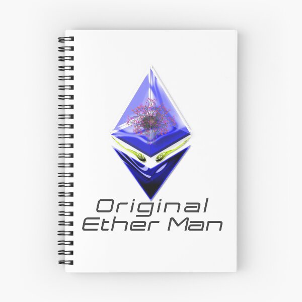 Item preview, OEM - Original Ether Man Dark-Blue Colored Head With Positronic Brain & Lime-green Eyes Black Text designed and sold by Spirit-World.