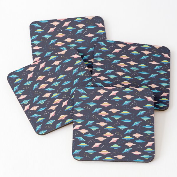 Item preview, Cute Flying Saucer Pattern designed and sold by kapotka.