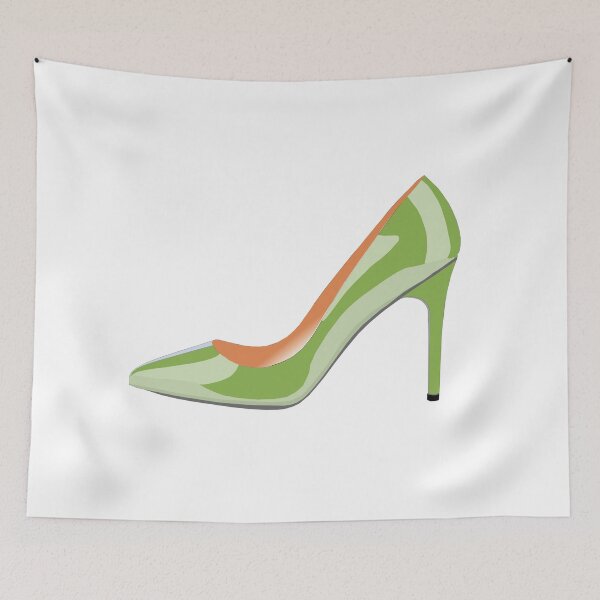 Item preview, High Heel Shoe in Greenery designed and sold by DavidASmith.