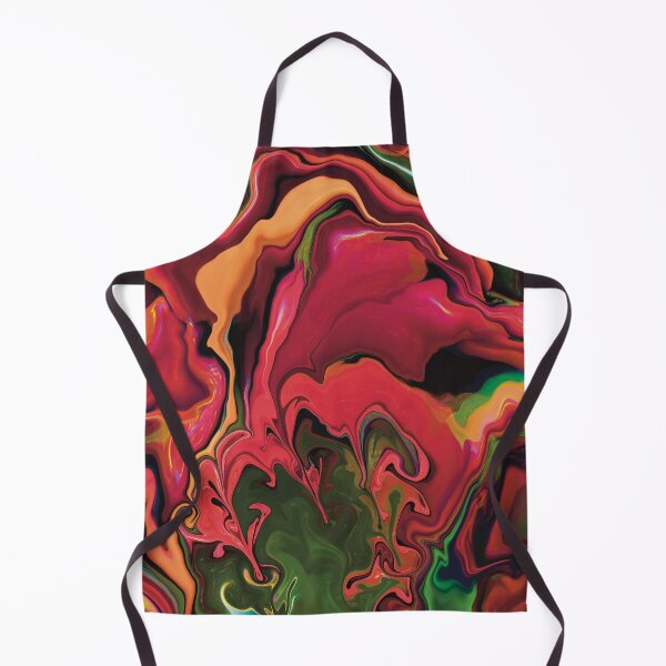 Artikelvorschau, Rose Garden Acrylic Pour Liquid Art entworfen und verkauft von PeaceNinja.