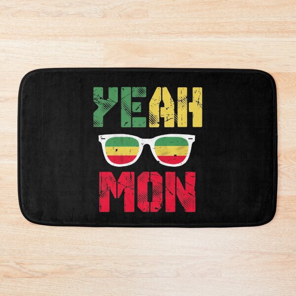 Item preview, Yeah Mon Jamaican Vacation Jamaica Reggae Rastafari Rasta designed and sold by JukeLox.