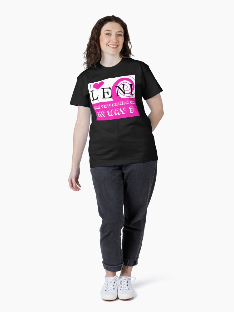 Thumbnail 4 of 7, Classic T-Shirt, i love leni kravitz designed and sold by poeticdustbin.