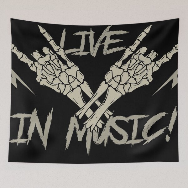 Item preview, Live in Music designed and sold by Hvmanerror.