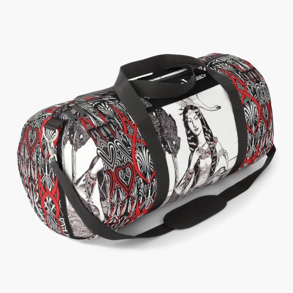 Item preview, ARTHURIAN LEGENDS,THE LADY OF THE LAKE In Red Black White designed and sold by BulganLumini.