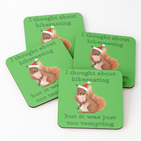 Item preview, Christmas Squirrel designed and sold by CottagePop.