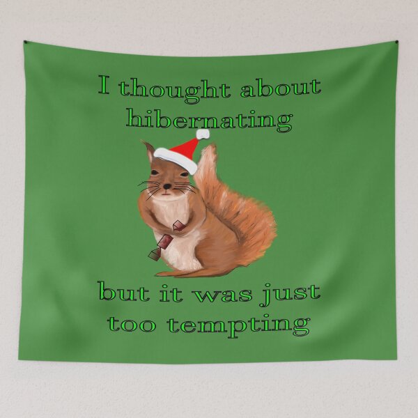 Item preview, Christmas Squirrel designed and sold by CottagePop.