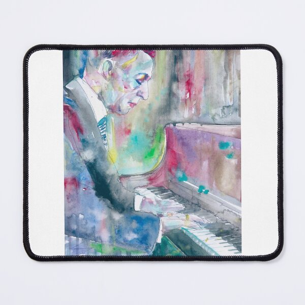 Item preview, SERGEI RACHMANINOFF watercolor portrait .3 designed and sold by lautir.