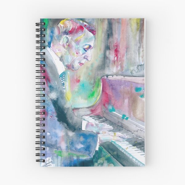 Item preview, SERGEI RACHMANINOFF watercolor portrait .3 designed and sold by lautir.