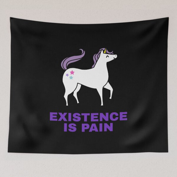 Item preview, Existence Is Pain - Nihilism for Nihilist Design designed and sold by Shirtlify.
