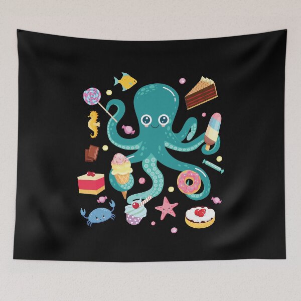 Item preview, Octopus Cake Squid designed and sold by MooonTees.