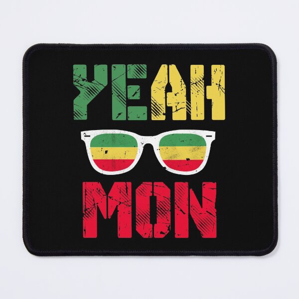 Item preview, Yeah Mon Jamaican Vacation Jamaica Reggae Rastafari Rasta designed and sold by JukeLox.