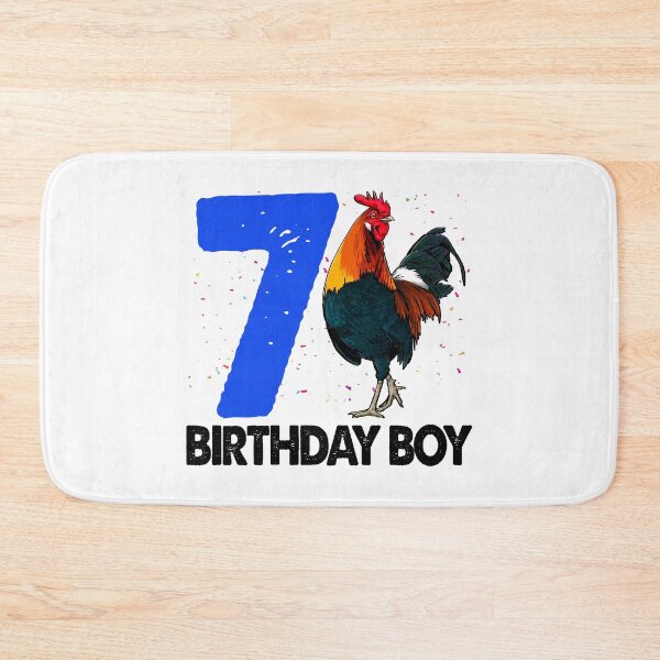 Item preview, Birthday Boy 7 Rooster designed and sold by Bendthetrend.