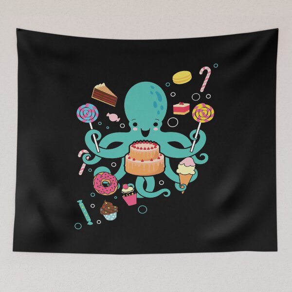 Item preview, Octopus Cake Squid designed and sold by MooonTees.