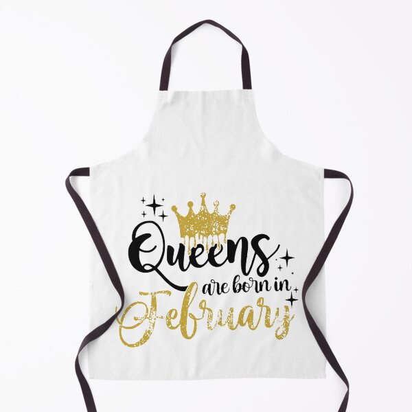 Item preview, Queens are born in February kid girl boy Off birthday Vacation Inspiration Joy Mood designed and sold by DesignByHeartUK.