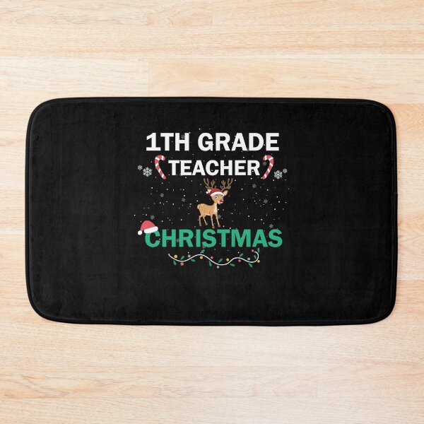 Item preview, 1th Grade Teacher Christmas designed and sold by imaneless.