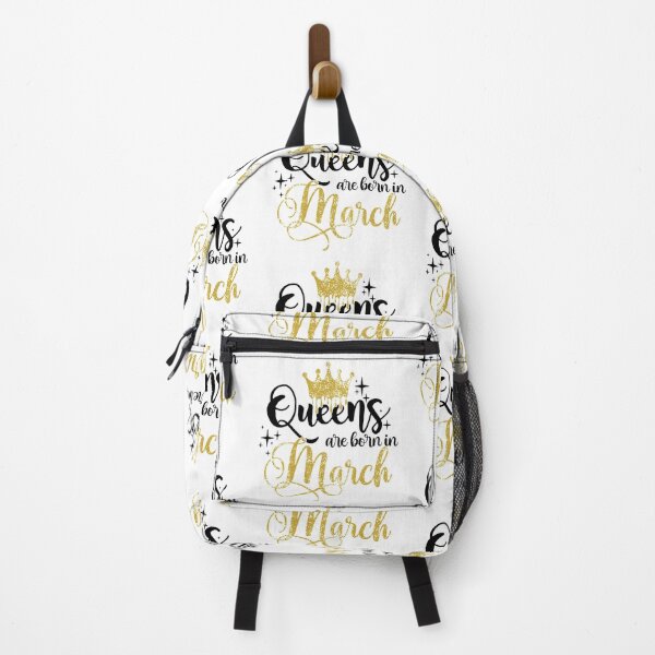Item preview, Queens are born in March kid girl boy Off birthday Vacation Inspiration Joy Mood designed and sold by DesignByHeartUK.