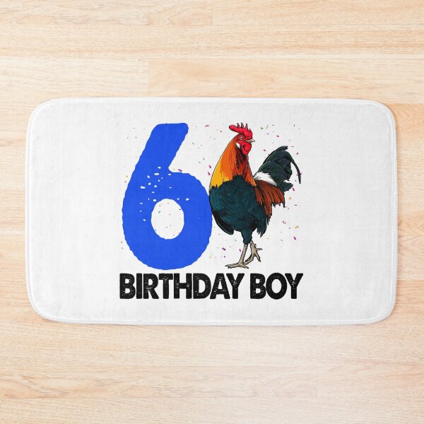 Item preview, Birthday Boy 6 Rooster designed and sold by Bendthetrend.