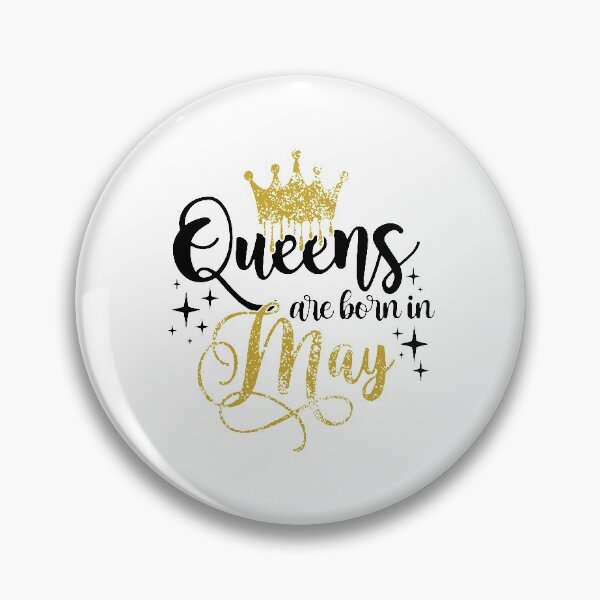 Item preview, Queens are born in May kid girl boy Of birthday Vacation Inspiration Joy Mood designed and sold by DesignByHeartUK.