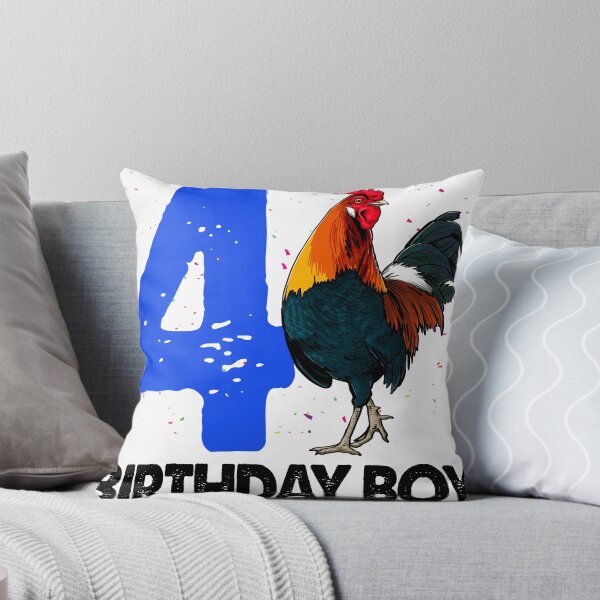 Item preview, Birthday Boy 4 Rooster designed and sold by Bendthetrend.