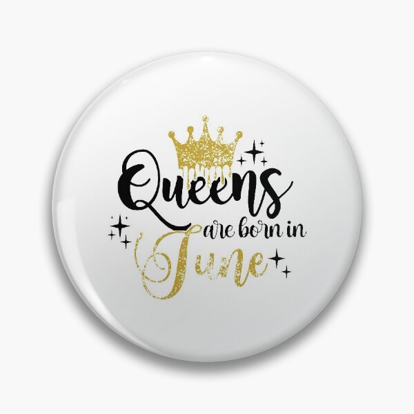Item preview, Queens are born in June kid girl boy Of birthday Vacation Inspiration Joy Mood designed and sold by DesignByHeartUK.