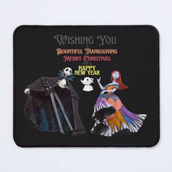 Item preview, The Nightmare Before Christmas 3 in 1 Greeting Card: Thanksgiving Merry Christmas Happy New Year designed and sold by BunnyPanda0120.