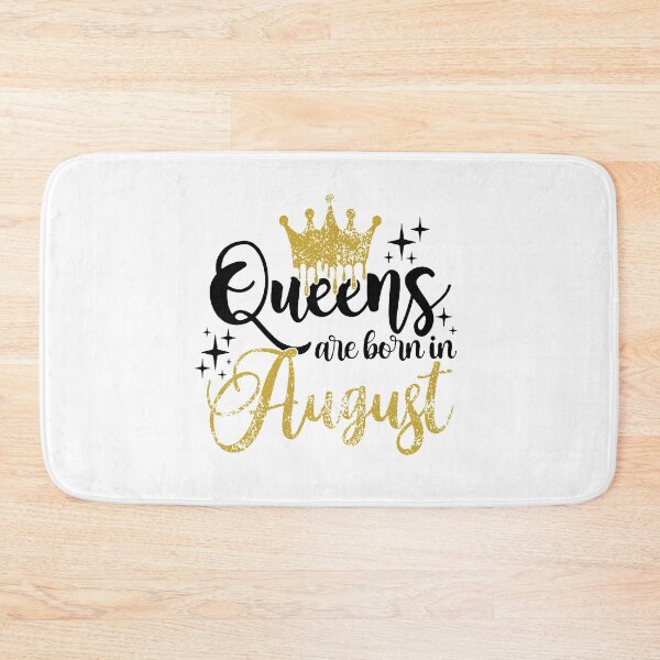 Item preview, Queens are born in August kid girl boy Of birthday Vacation Inspiration Joy Mood designed and sold by DesignByHeartUK.