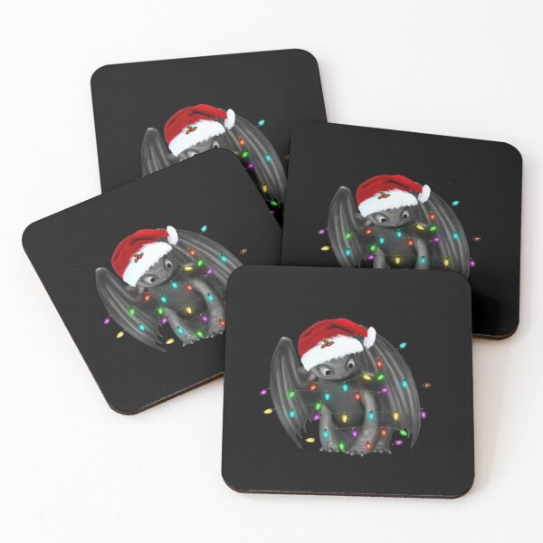 Item preview, Toothless Dragon Santa Christmas Lights Shirts designed and sold by TrevaMertz.