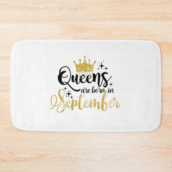 Item preview, Queens are born in September kid girl boy Of birthday Vacation Inspiration Joy Mood designed and sold by DesignByHeartUK.