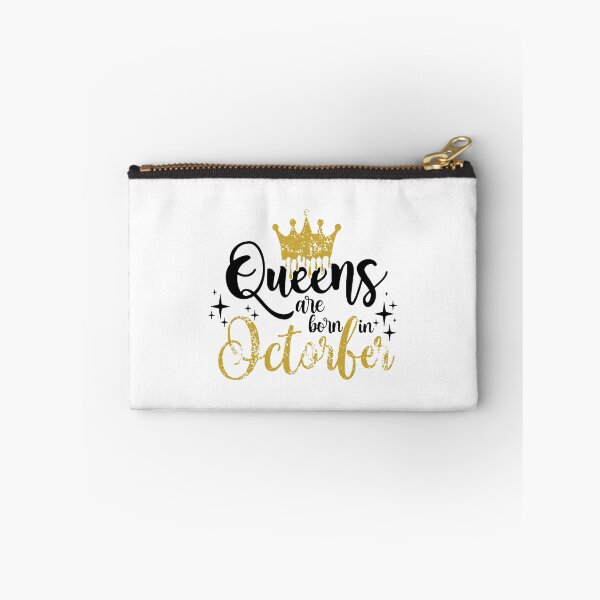 Item preview, Queens are born in October kid girl boy Of birthday Vacation Inspiration Joy Mood designed and sold by DesignByHeartUK.