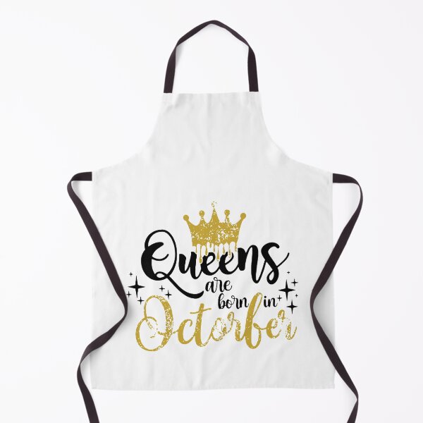 Item preview, Queens are born in October kid girl boy Of birthday Vacation Inspiration Joy Mood designed and sold by DesignByHeartUK.