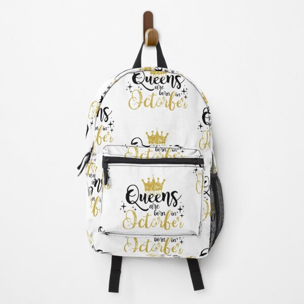 Item preview, Queens are born in October kid girl boy Of birthday Vacation Inspiration Joy Mood designed and sold by DesignByHeartUK.