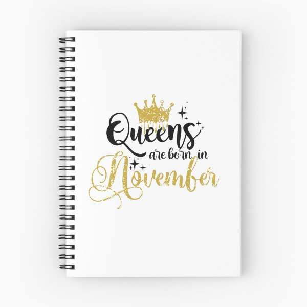 Item preview, Queens are born in November kid girl boy Of birthday Vacation Inspiration Joy Mood designed and sold by DesignByHeartUK.