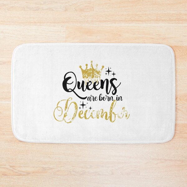 Item preview, Queens are born in December kid girl boy Of birthday Vacation Inspiration Joy Mood designed and sold by DesignByHeartUK.