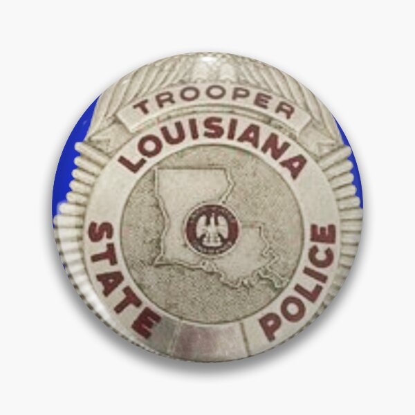 Item preview, Lousiana State Police Trooper Badge designed and sold by Lawrence Baird.