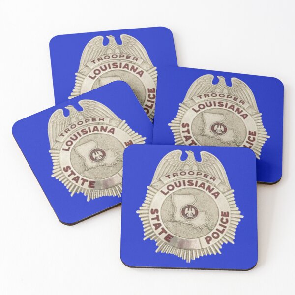 Item preview, Lousiana State Police Trooper Badge designed and sold by Lawrence Baird.
