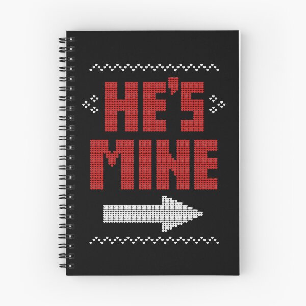Item preview, He's Mine She's Mine Matching Couple T-Shirts designed and sold by TimeForTShirt.