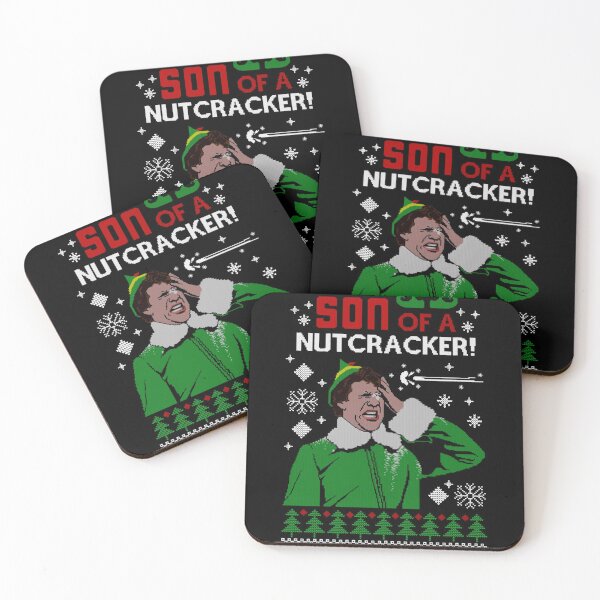 Item preview, Son Of A Nutcracker Elf Ugly Christmas Sweater designed and sold by TrevaMertz.