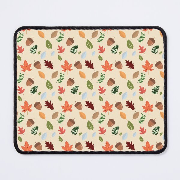 Item preview, Autumn pattern with leaves and hazelnut designed and sold by velisani.