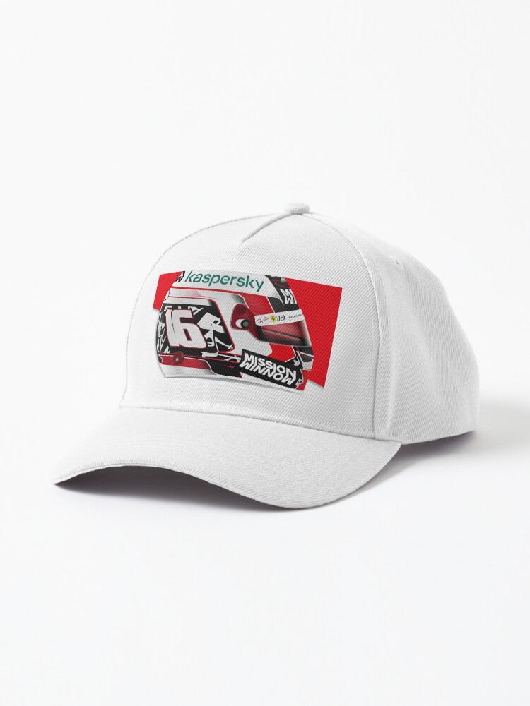 Gorra Ferrari Leclerc Monza Roja Unisex