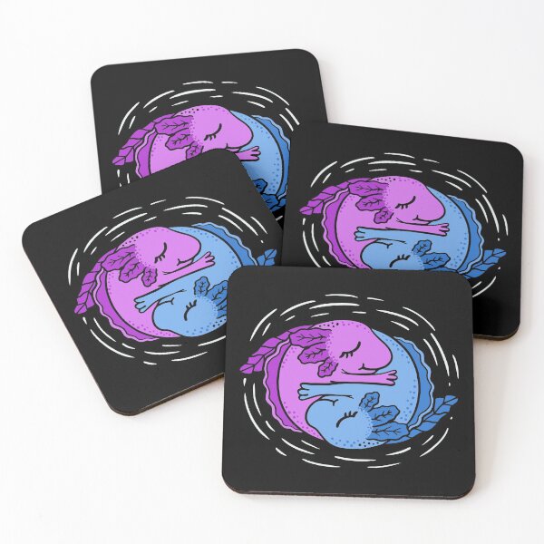Item preview, Yin Yang Axolotls designed and sold by Sandra78.