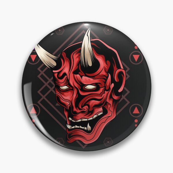 Item preview, Oni Mask Japan Sacred Geometry designed and sold by Marciano Graphic.