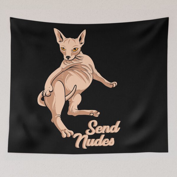 Item preview, Sphynx Cat Send Nudes designed and sold by Sandra78.