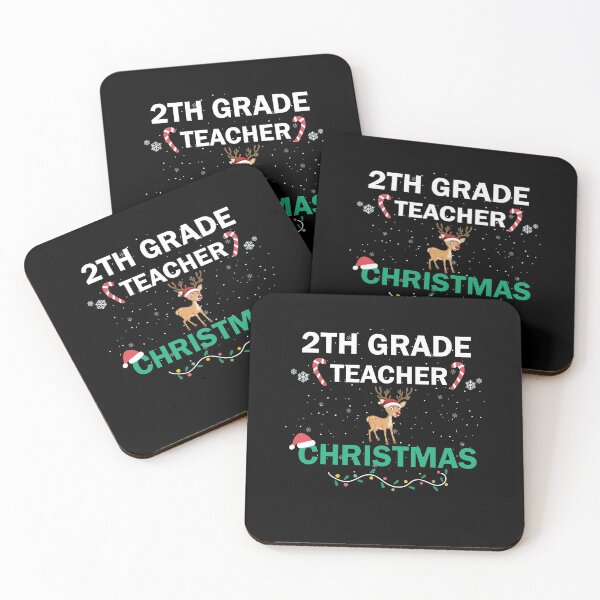 Item preview, 2th Grade Teacher Christmas designed and sold by imaneless.