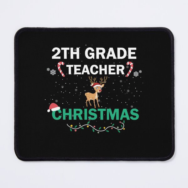 Item preview, 2th Grade Teacher Christmas designed and sold by imaneless.