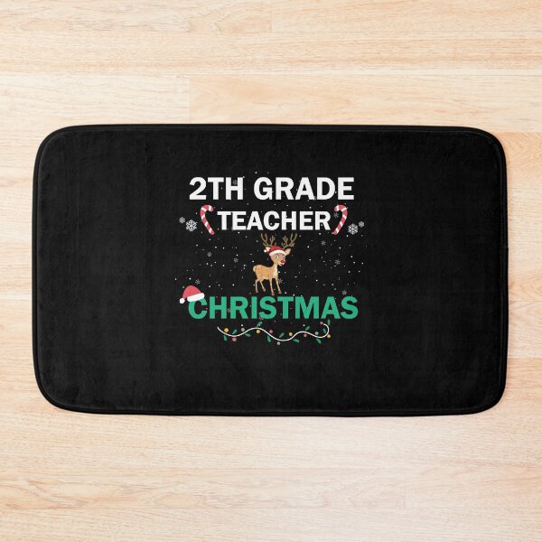 Item preview, 2th Grade Teacher Christmas designed and sold by imaneless.