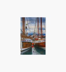 Schooners Hildur and Hauker Art Board