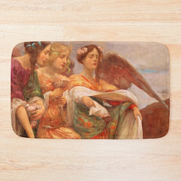 Item preview, Angels Descending - Rupert Bunny designed and sold by brushandframes.